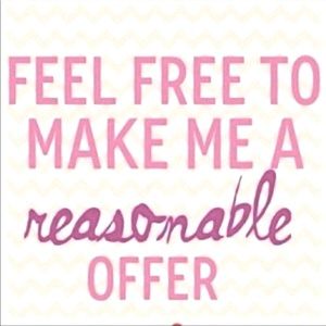 Interested in something from my closet? Make an offer!